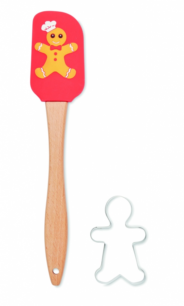 Logotrade promotional products photo of: Silicon spatula set