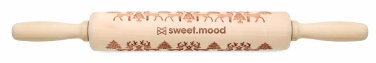 Logotrade promotional giveaways photo of: Christmas pastry wooden rolling