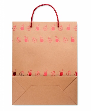 Logotrade corporate gift picture of: Gift paper bag with pattern