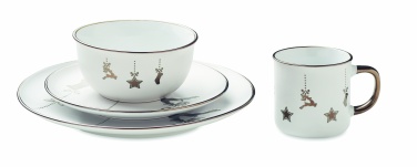 Logotrade promotional product image of: 4 piece ceramic place setting