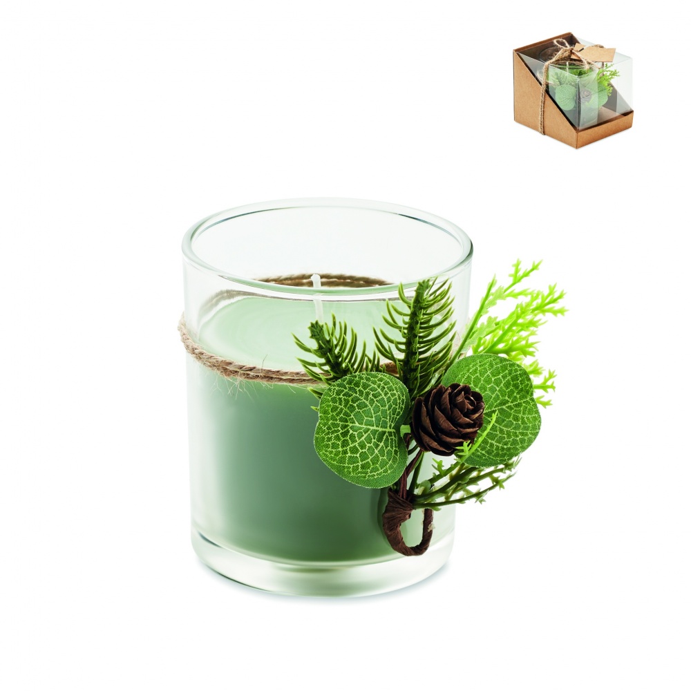 Logo trade promotional gift photo of: Christmas candle holder