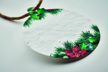 Logotrade corporate gifts photo of: Seed paper Xmas ornament