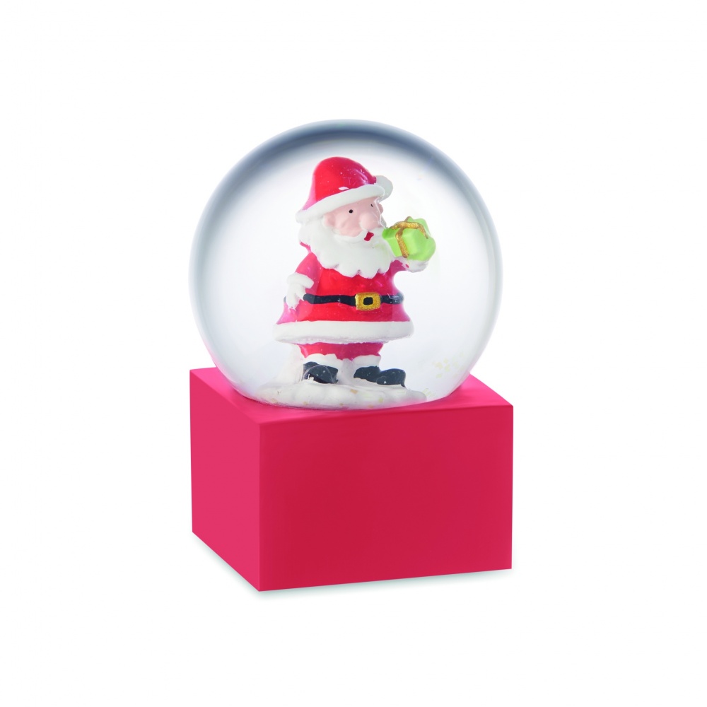 Logotrade business gifts photo of: Small snow ball glass ornament