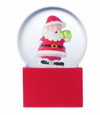 Logotrade advertising products photo of: Small snow ball glass ornament