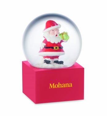 Logotrade promotional merchandise photo of: Small snow ball glass ornament