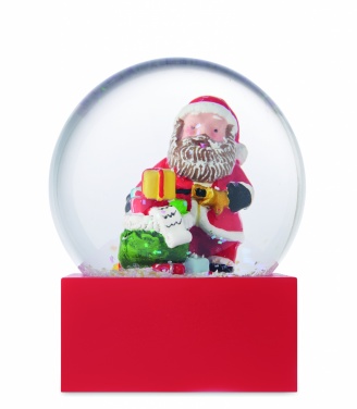 Logo trade promotional products picture of: Snow ball glass ornament