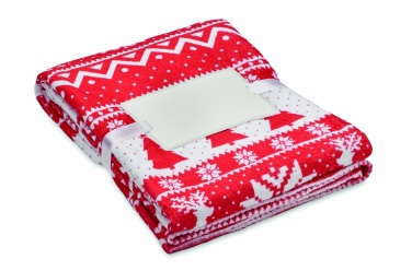 Logotrade business gifts photo of: RPET fleece blanket 190 gr/m²