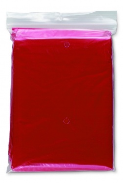 Logotrade promotional item image of: Foldable raincoat in polybag