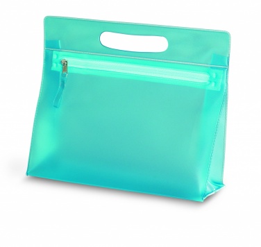 Logo trade corporate gifts image of: Transparent cosmetic pouch