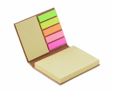Logo trade promotional giveaways image of: Sticky note memo pad