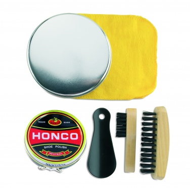 Logo trade advertising products image of: Shoe polish kit