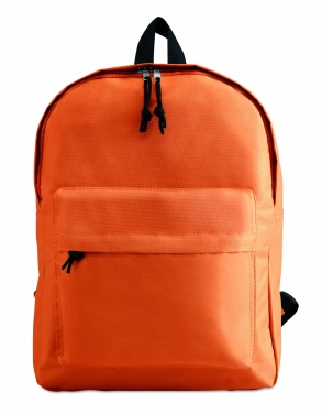 Logo trade promotional giveaways picture of: 600D polyester backpack