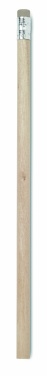 Logo trade promotional items image of: Pencil with eraser