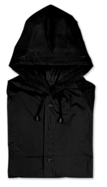 Logo trade corporate gifts image of: PVC raincoat with hood