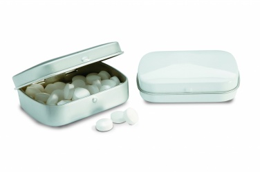 Logotrade promotional products photo of: Easy tin silver w/mints