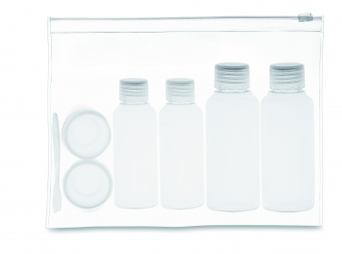 Logo trade promotional items image of: Travelling pouch with bottles