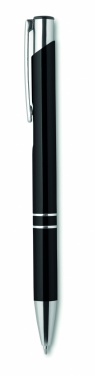 Logo trade promotional gifts picture of: Push button pen with black ink