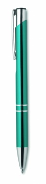 Logo trade advertising products picture of: Push button pen with black ink