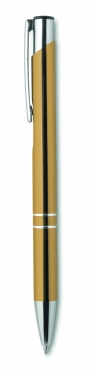 Logo trade promotional product photo of: Push button pen with black ink