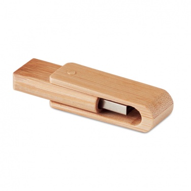 Logo trade promotional products picture of: Bamboo USB    16GB