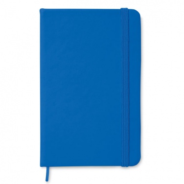 Logo trade promotional merchandise photo of: A6 notebook 96 lined sheets