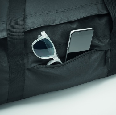 Logo trade corporate gifts image of: Large sports bag in 300D RPET