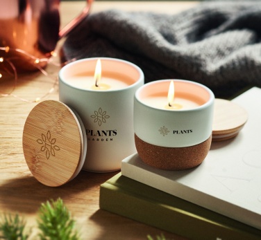 Logotrade promotional item picture of: Plant based wax candle 80 gr