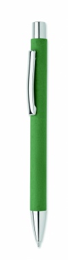 Logotrade promotional gift picture of: Recycled paper push ball pen
