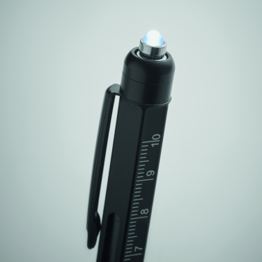 Logotrade promotional gift picture of: Spirit level pen with ruler