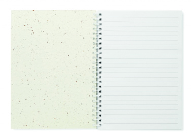 Logotrade corporate gift image of: A5 seed paper cover notebook