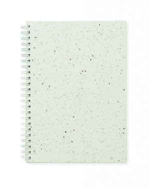 Logotrade corporate gift picture of: A5 seed paper cover notebook