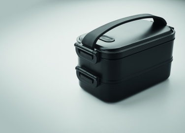 Logo trade promotional merchandise image of: Lunch box in recycled PP
