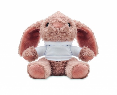Logo trade corporate gifts image of: Bunny plush wearing a hoodie