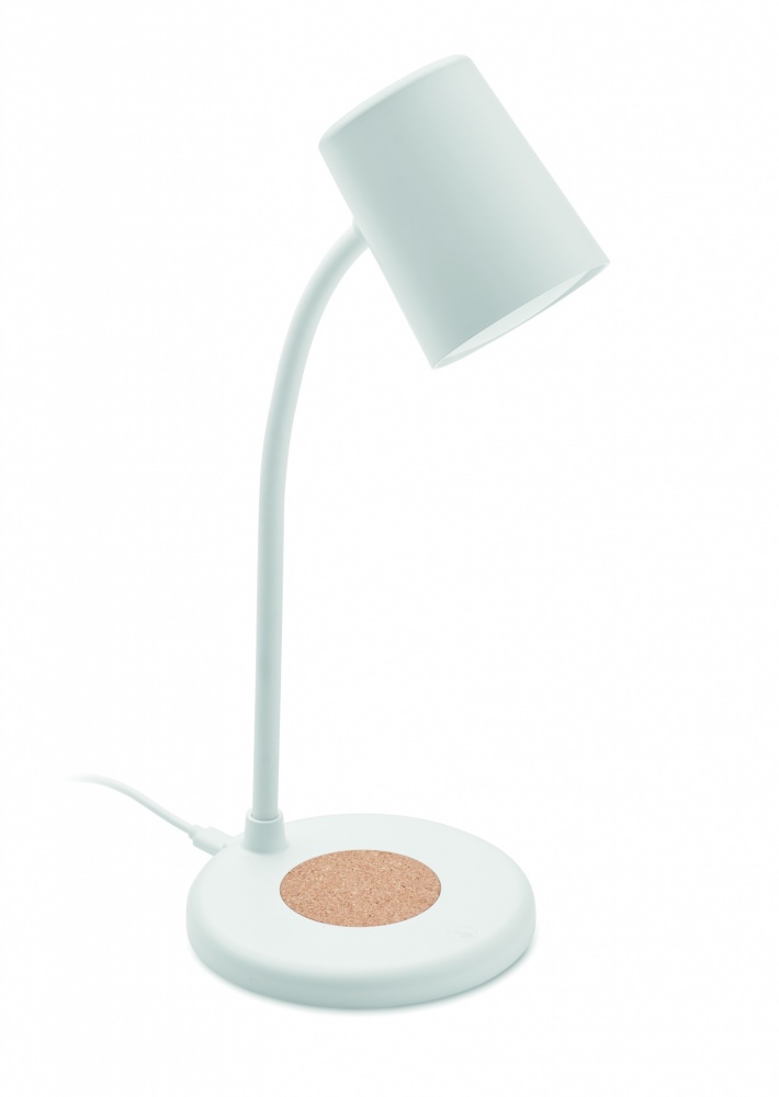 Logo trade promotional products picture of: Wireless charger, lamp speaker