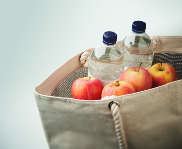 Logo trade corporate gifts picture of: Beach cooler bag in cotton