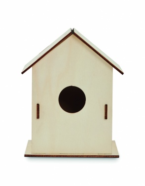 Logo trade promotional merchandise picture of: DIY wooden bird house kit