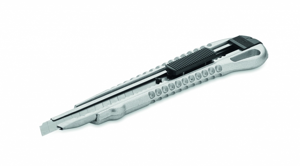 Logo trade promotional giveaways picture of: Aluminium retractable knife
