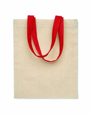 Logotrade business gift image of: Small cotton gift bag140 gr/m²