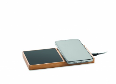 Logo trade business gift photo of: 1Wireless charger mug warmer