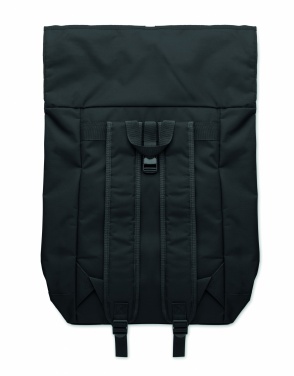 Logo trade promotional items image of: 600Dpolyester rolltop backpack