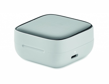 Logotrade corporate gift picture of: TWS earbuds with solar charger