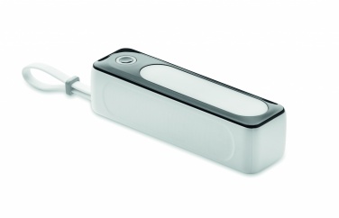 Logo trade promotional giveaways picture of: 5000 mAh power bank with COB