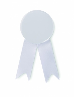 Logotrade business gifts photo of: Ribbon style badge pin