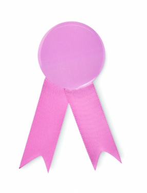 Logo trade corporate gifts picture of: Ribbon style badge pin