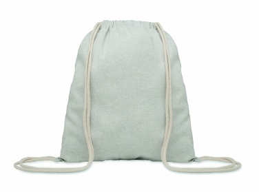 Logo trade promotional giveaways image of: Recycled 140 gr/m² cotton bag
