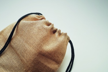 Logotrade promotional gift picture of: Jute drawstring bag