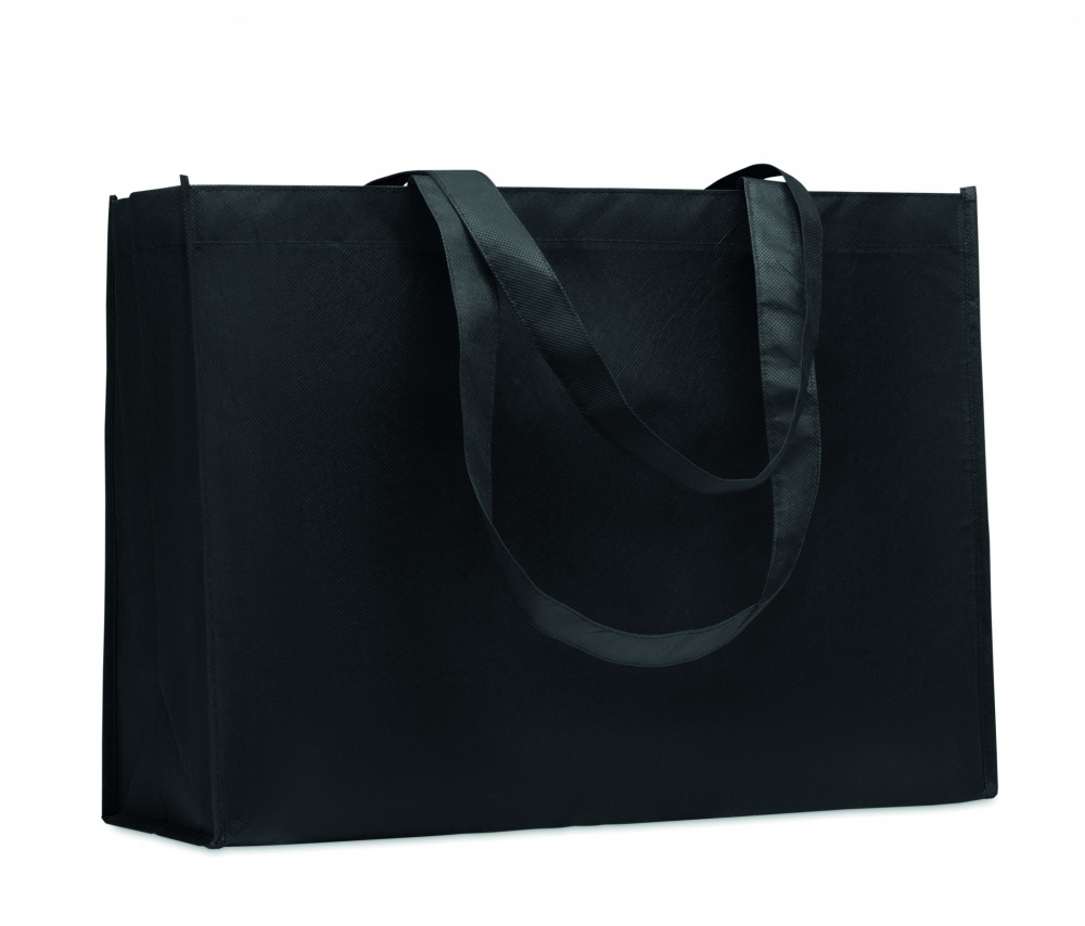 Logo trade corporate gifts image of: RPET non-woven shopping bag
