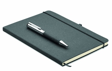 Logotrade business gifts photo of: Recycled leather notebook set
