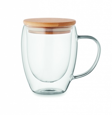 Logotrade promotional giveaway picture of: Double wall borosilicate mug