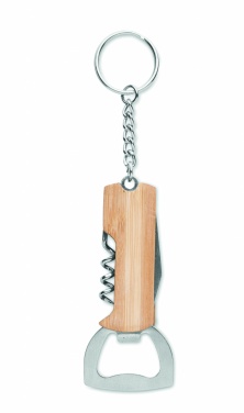 Logo trade promotional gift photo of: 3 in 1 bamboo pocket tool
